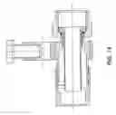 Fig. 14 - Coaxial cable connector with electrical ground