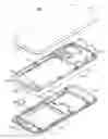 Fig. 01 - Battery cover latching assembly for portable electronic device