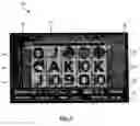 Fig. 04 - Gaming system, device and method for providing a slot machine game incorporating multiple pay line-based jackpots