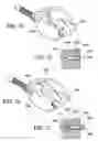 Fig. 16 - Surgical suturing apparatus with needle release system