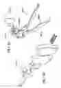 Fig. 29 - Surgical suturing apparatus with anti-backup system