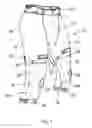 Fig. 02 - Athletic pants with integral knee support