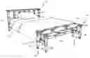 Fig. 01 - Footboard supporting a stowable bench