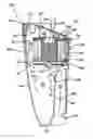 Fig. 01 - Dirt separation system for a vacuum cleaner