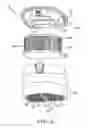Fig. 05 - Dirt separation system for a vacuum cleaner