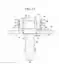 Fig. 18 - Push-type rivetless nut plate and method and apparatus for installing same