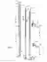 Fig. 03 - Leveling rod with stencil