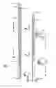 Fig. 05 - Leveling rod with stencil