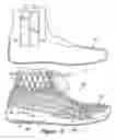 Fig. 22 - Article of footwear having an upper with a matrix layer