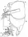 Fig. 01 - Cutting assembly having multiple turntable locking mechanisms