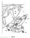 Fig. 07 - Cutting assembly having multiple turntable locking mechanisms