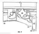 Fig. 14 - Cutting assembly having multiple turntable locking mechanisms