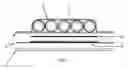 Fig. 04 - Flat spiral capillary column assembly with thermal modulator