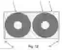 Fig. 13 - Flat spiral capillary column assembly with thermal modulator