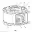 Fig. 02 - Rotary engine employing undulating ramp driven by paired reciprocating pistons