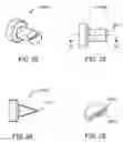 Fig. 22 - Methods and devices for inducing collapse in lung regions fed by collateral pathways