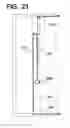 Fig. 17 - Retractable screen door housing handle balancing system