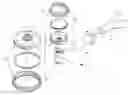 Fig. 01 - Bell side structure for stethoscope head