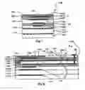 Fig. 02 - Gas sensor having a laminate comprising solid electrolyte layers and alumina substrate