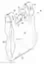 Fig. 01 - Bag having tie tabs and dispenser
