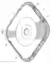 Fig. 08 - Single thin plate storage container and shock-absorbing support members used therein