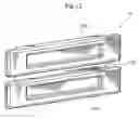 Fig. 13 - Single thin plate storage container and shock-absorbing support members used therein