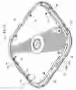 Fig. 17 - Single thin plate storage container and shock-absorbing support members used therein