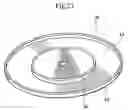 Fig. 24 - Single thin plate storage container and shock-absorbing support members used therein