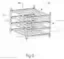 Fig. 06 - Modular rack for transporting and horizontally storing gas cylinders