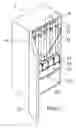 Fig. 02 - Dispensing machine to store and dispense elongated containers vertically