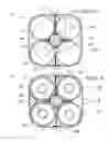 Fig. 24 - Dispensing machine to store and dispense elongated containers vertically