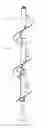 Fig. 25 - Two disc valve pump assembly for a fluid dispenser