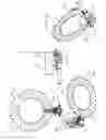 Fig. 41 - Two disc valve pump assembly for a fluid dispenser