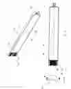 Fig. 46 - Two disc valve pump assembly for a fluid dispenser