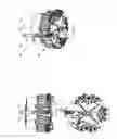 Fig. 49 - Two disc valve pump assembly for a fluid dispenser