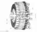 Fig. 66 - Two disc valve pump assembly for a fluid dispenser