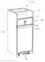 Fig. 01 - Pedal actuated waste disposal bin