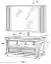 Fig. 02 - Flat screen television support system