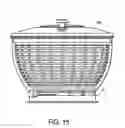Fig. 14 - Suction device and bases for kitchenware, small appliances, and other applications