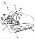 Fig. 01 - Rotating internal support apparatus and method for large hollow structures