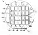 Fig. 01 - Arrangement for testing semiconductor chips while incorporated on a semiconductor wafer