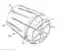 Fig. 01 - Barrel for a cutting tool