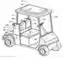 Fig. 01 - Golf cart foldable canopy