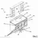 Fig. 02 - Bathroom vanity with storage for a weigh scale