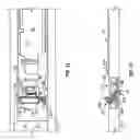 Fig. 08 - Telescoping slide rail with latching and alignment mechanisms