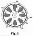 Fig. 19 - Method of sensing absolute position of a structure using a capacitively coupled position encoder