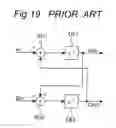 Fig. 19 - Complex band-pass filter for use in digital radio receiver and complex band-pass Δ-Σ AD modulator using the same