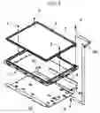 Fig. 07 - Liquid crystal display apparatus comprising a first frame made of resin, a second frame made of metal, and a backboard member made of metal