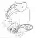 Fig. 01 - Computer mouse with noiseless button