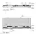 Fig. 196 - Inkjet printhead with common chamber and actuator material